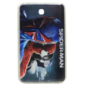 Jelly Back Cover Spider Man for Tablet Samsung Galaxy Tab 3 7 SM-T211